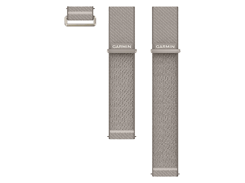 Pasek do zegarka GARMIN Nylonowy z mechanizmem szybkiego odłączania 24 mm Szary