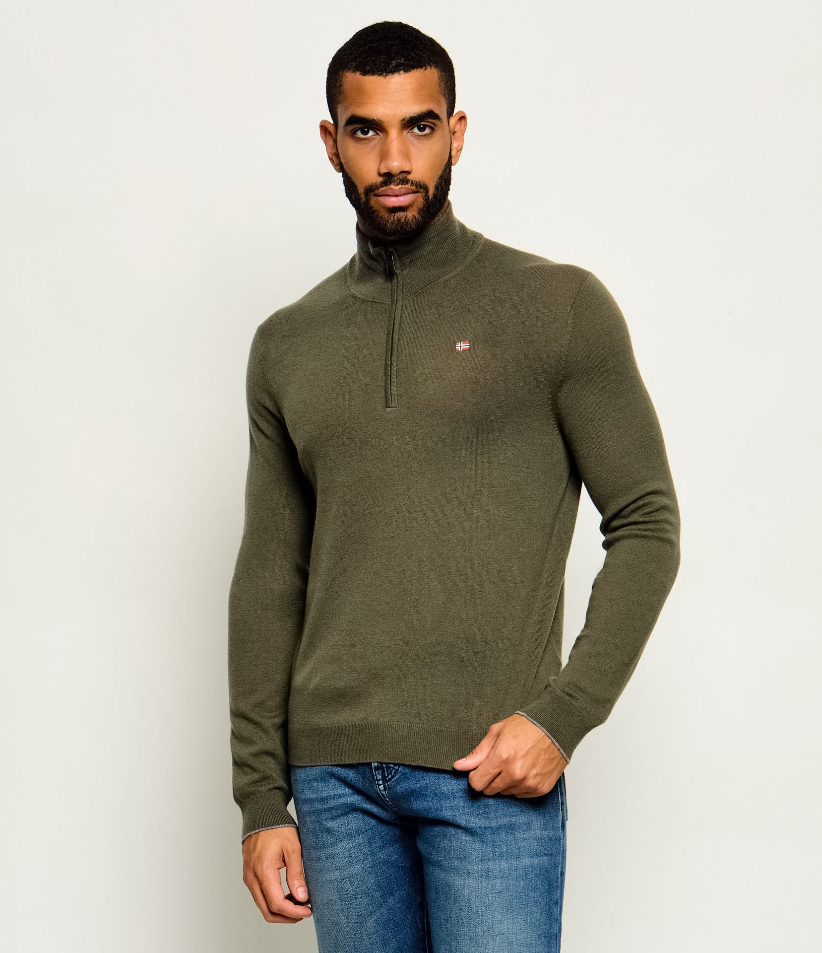 Napapijri Wełniany sweter Damavand Regular Fit