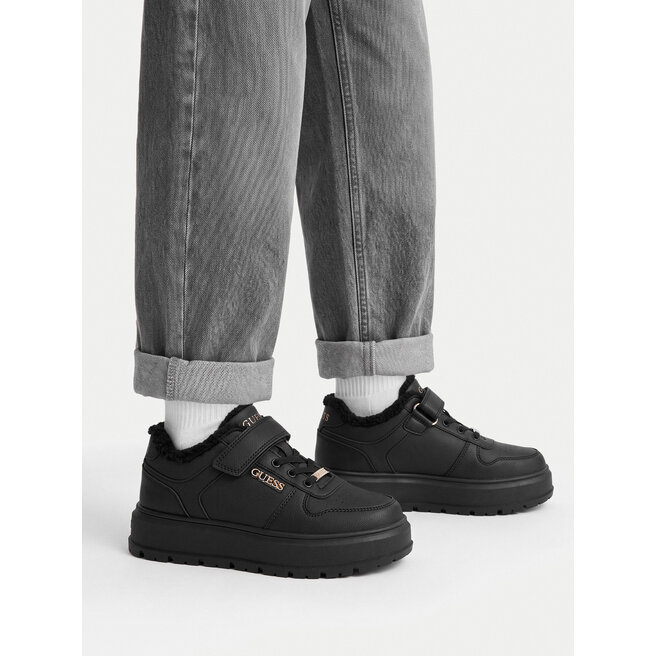 Sneakersy Guess EO-V9-27007L Czarny
