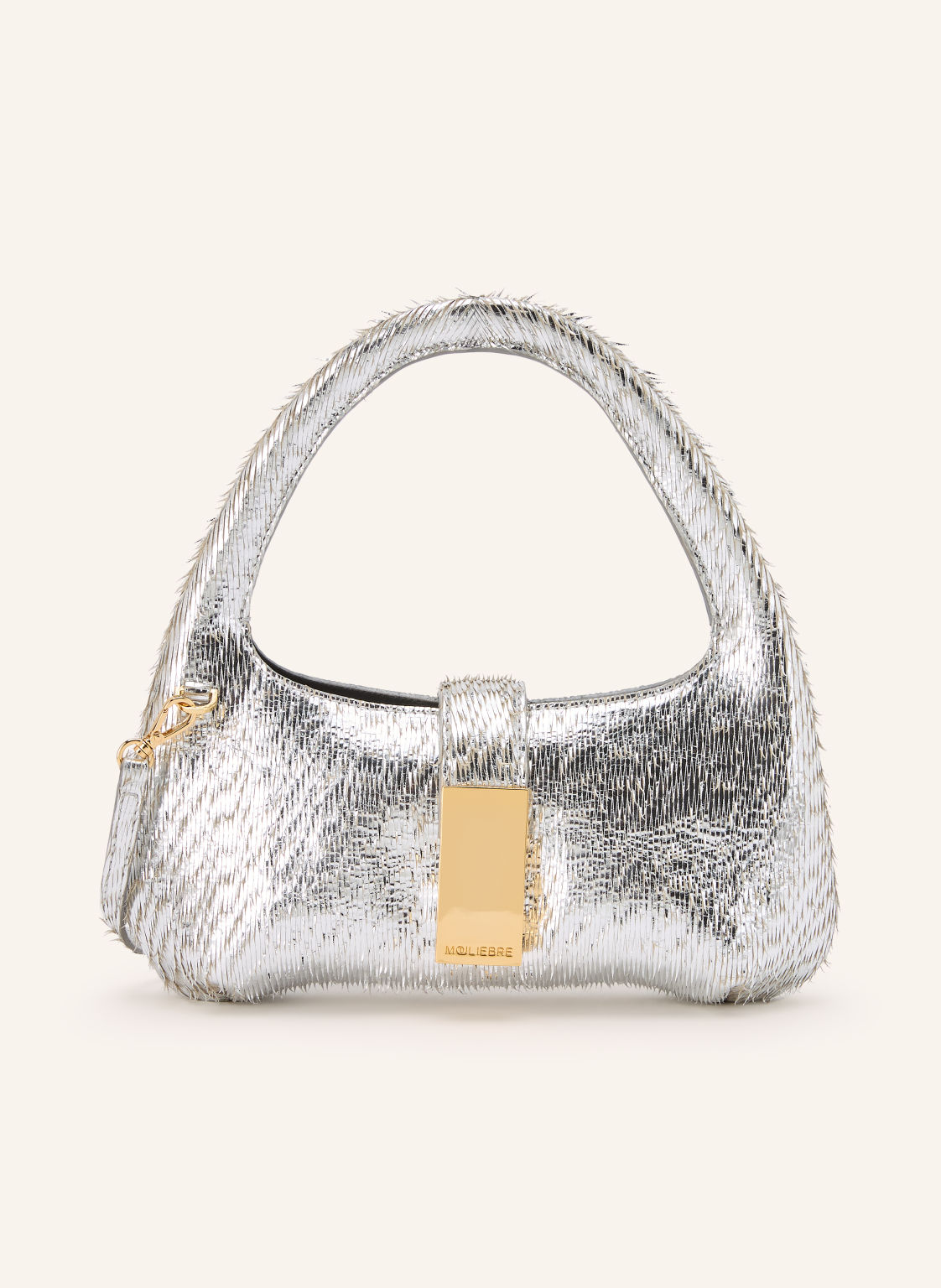 Mouliebre Listonoszka Na Ramię M Bag Mini silber