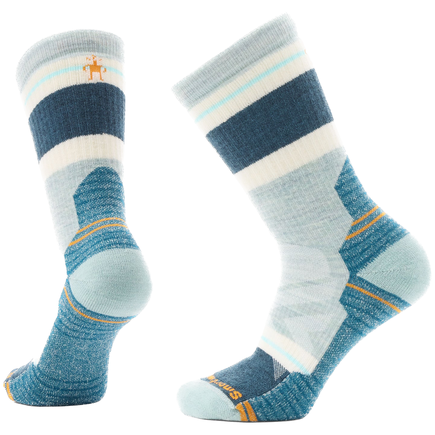Skarpety damskie Smartwool W Hike Full Cushion Saturnsphere Crew Rozmiar skarpet: 38-41 / Kolor: jasnozielony