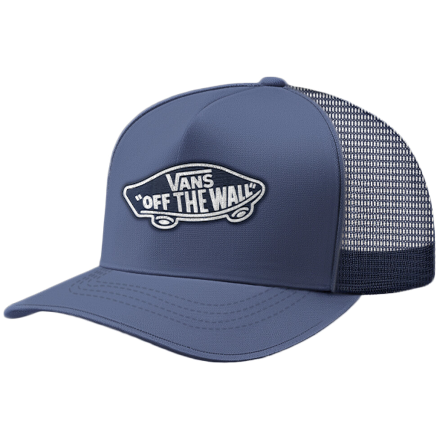 Czapka z daszkiem Vans Classic Patch Curved Bill Trucker Kolor: niebieski/szary