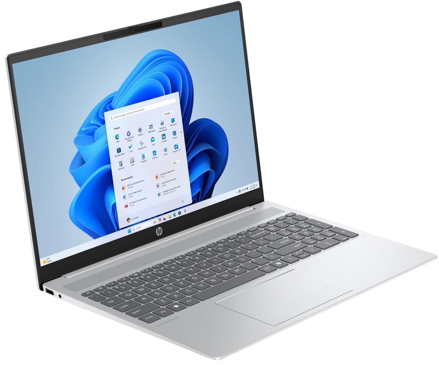 HP OmniBook 5 - Ultra 5 225U 16'' 16GB 1TB W11H Srebrny C1LU6EA|10M2