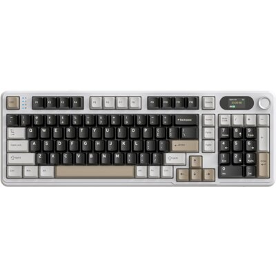 ATTACK SHARK X98 Pro Biało-czarny X98PRO CHEESE WHITE