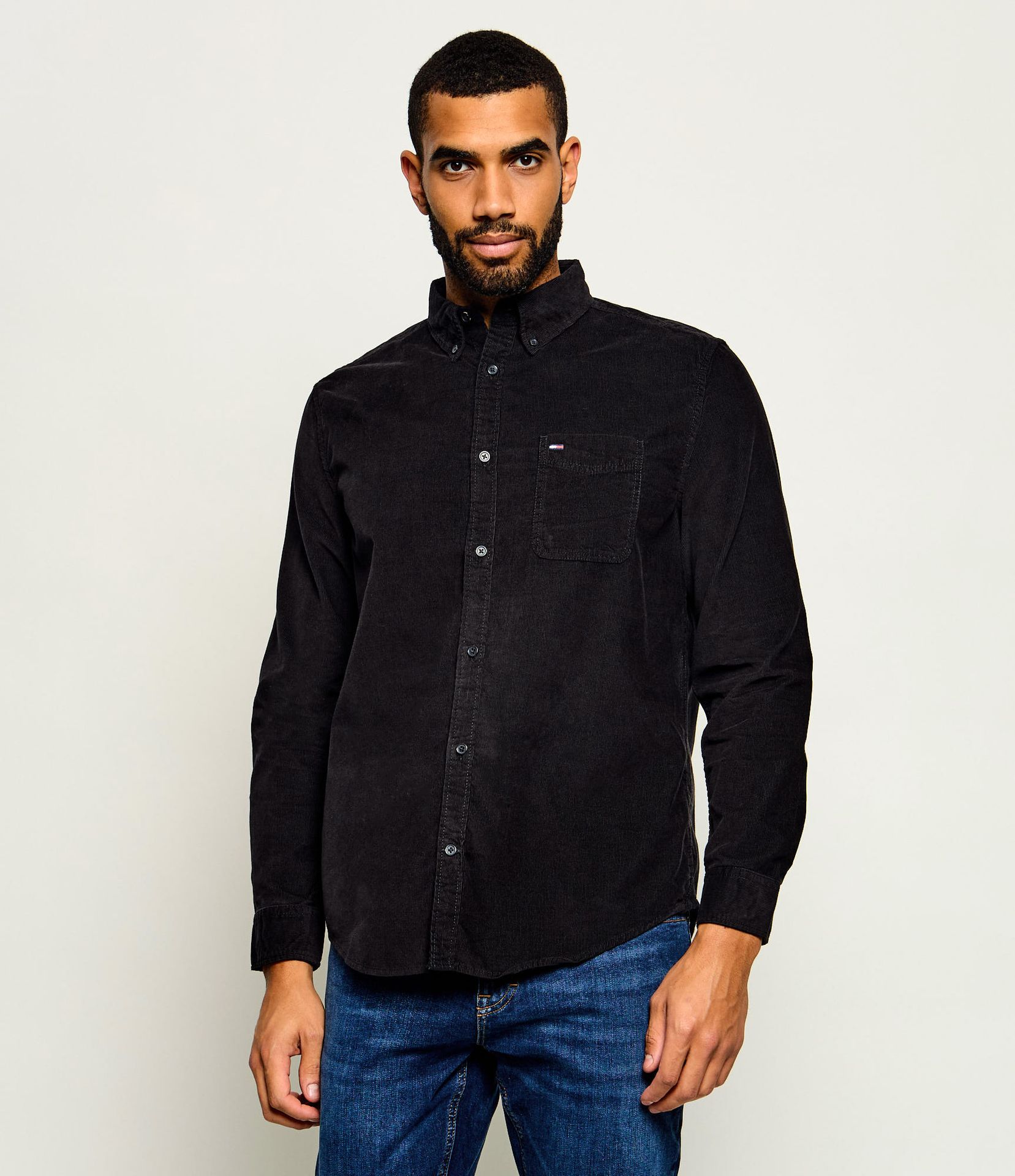 Tommy Jeans Koszula Regular Fit sztruks