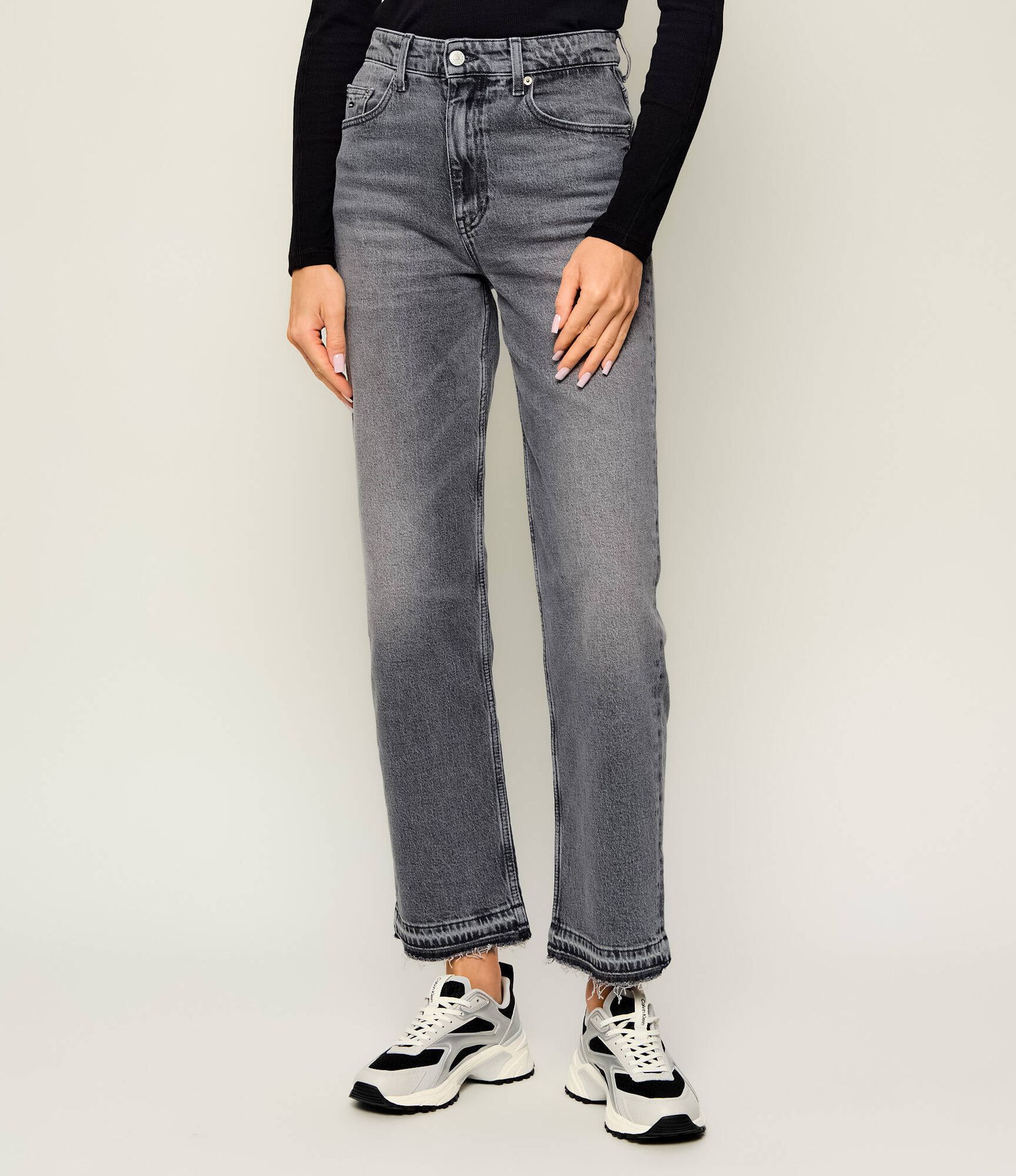 Tommy Jeans Jeansy Layla Straight fit high rise