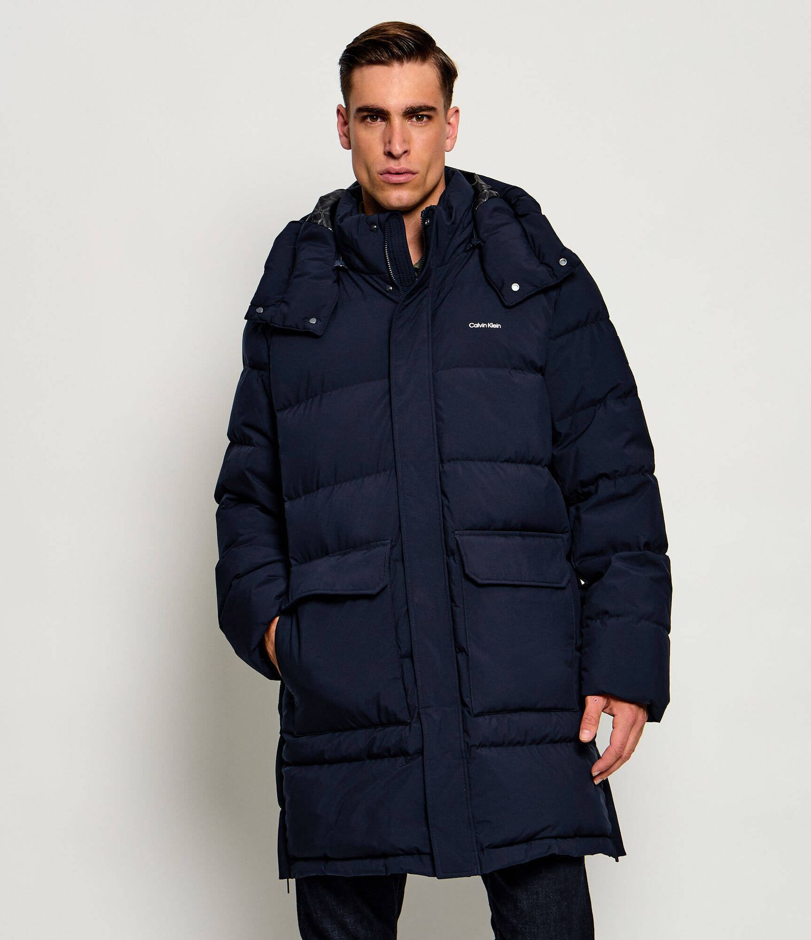 Calvin Klein Puchowy płaszcz