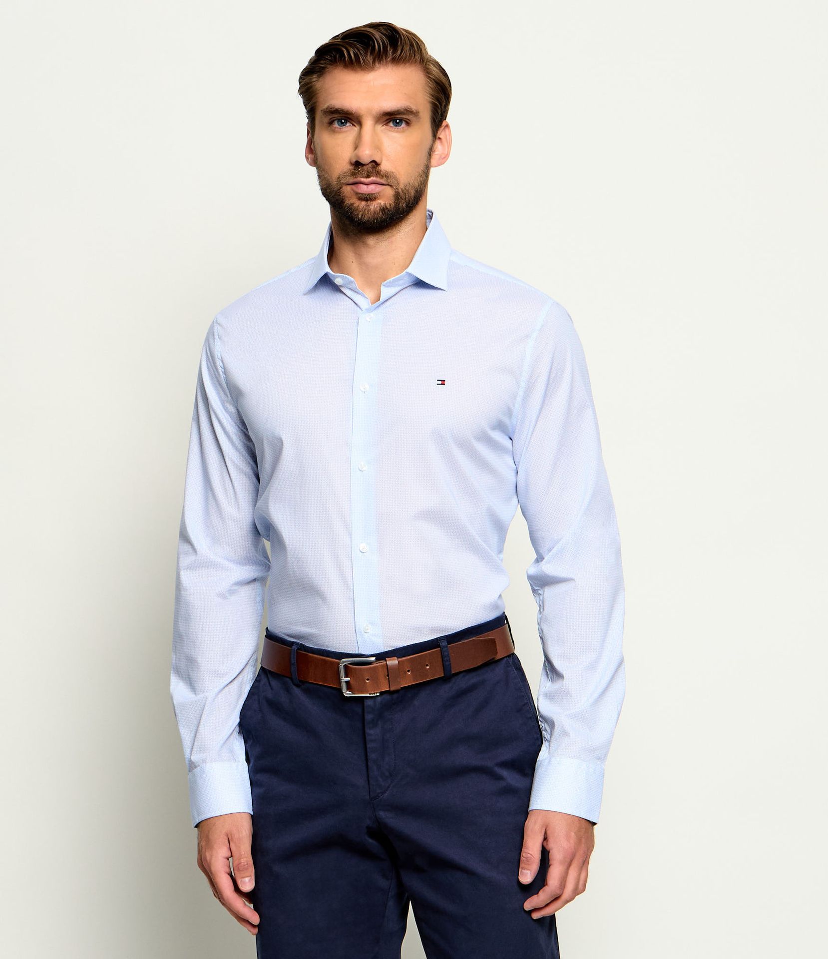 Tommy Hilfiger Koszula Slim Fit stretch
