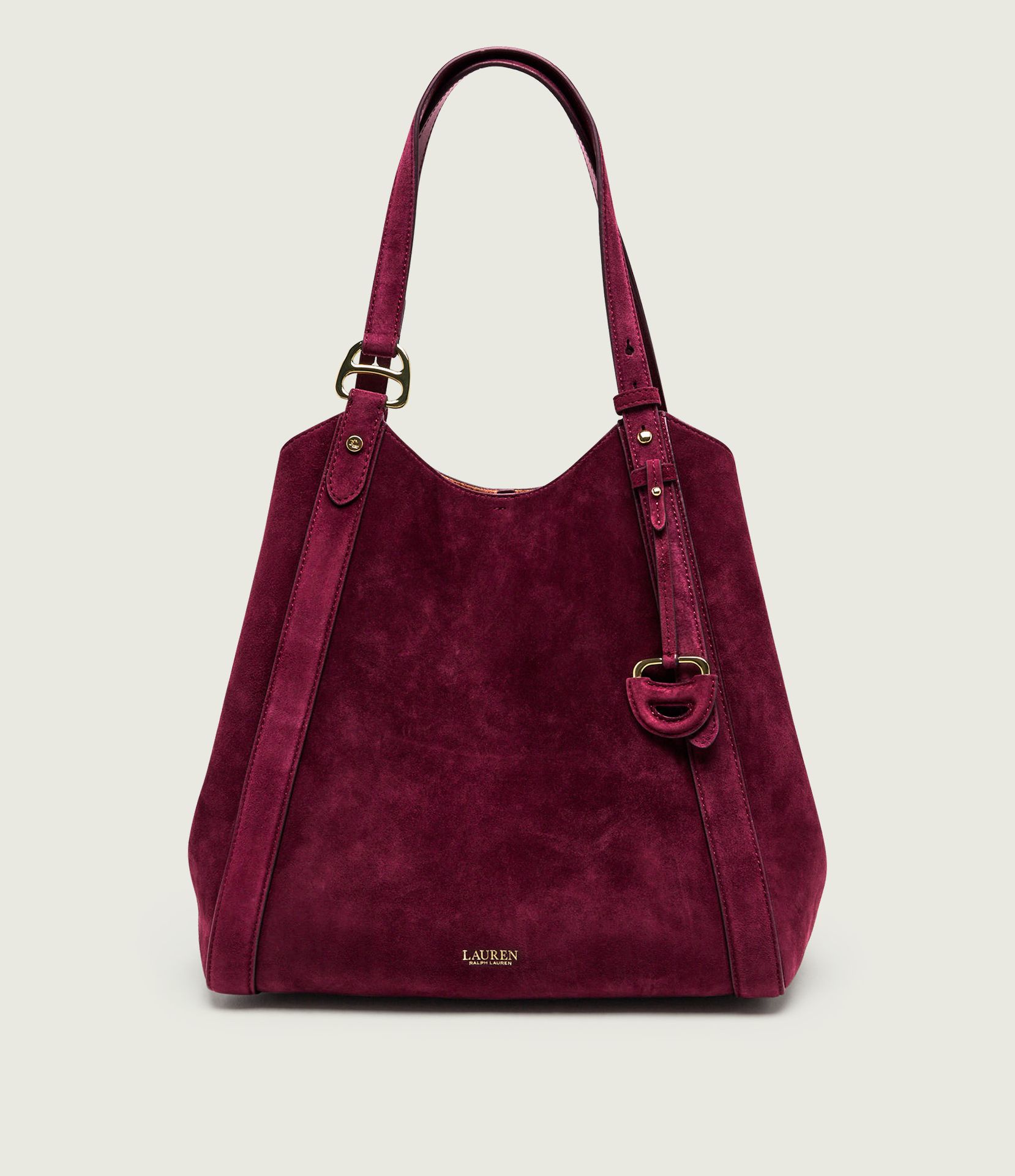 LAUREN RALPH LAUREN Shopperka Tasha zamsz