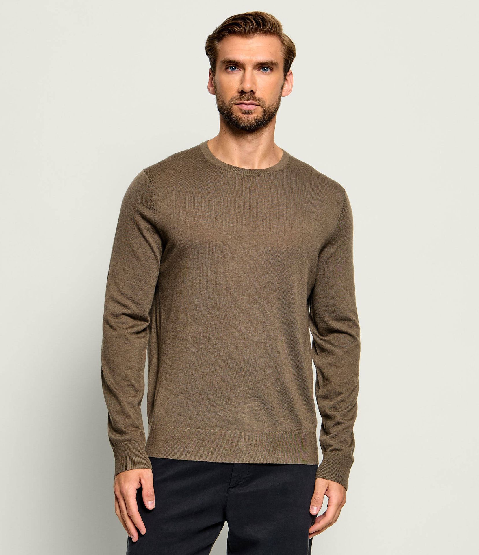 TIGER OF SWEDEN Wełniany sweter Connor Regular Fit