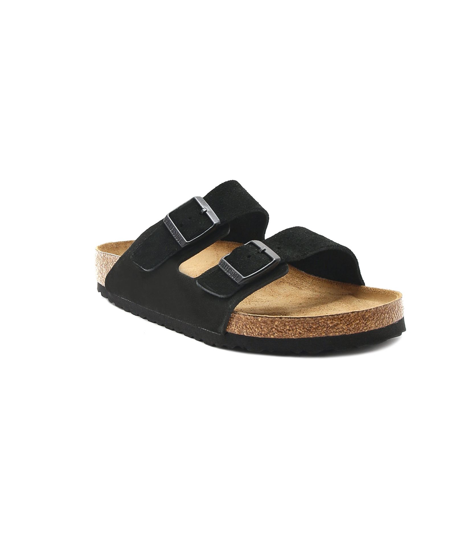 Birkenstock Klapki Arizona zamsz regular fit soft footbed
