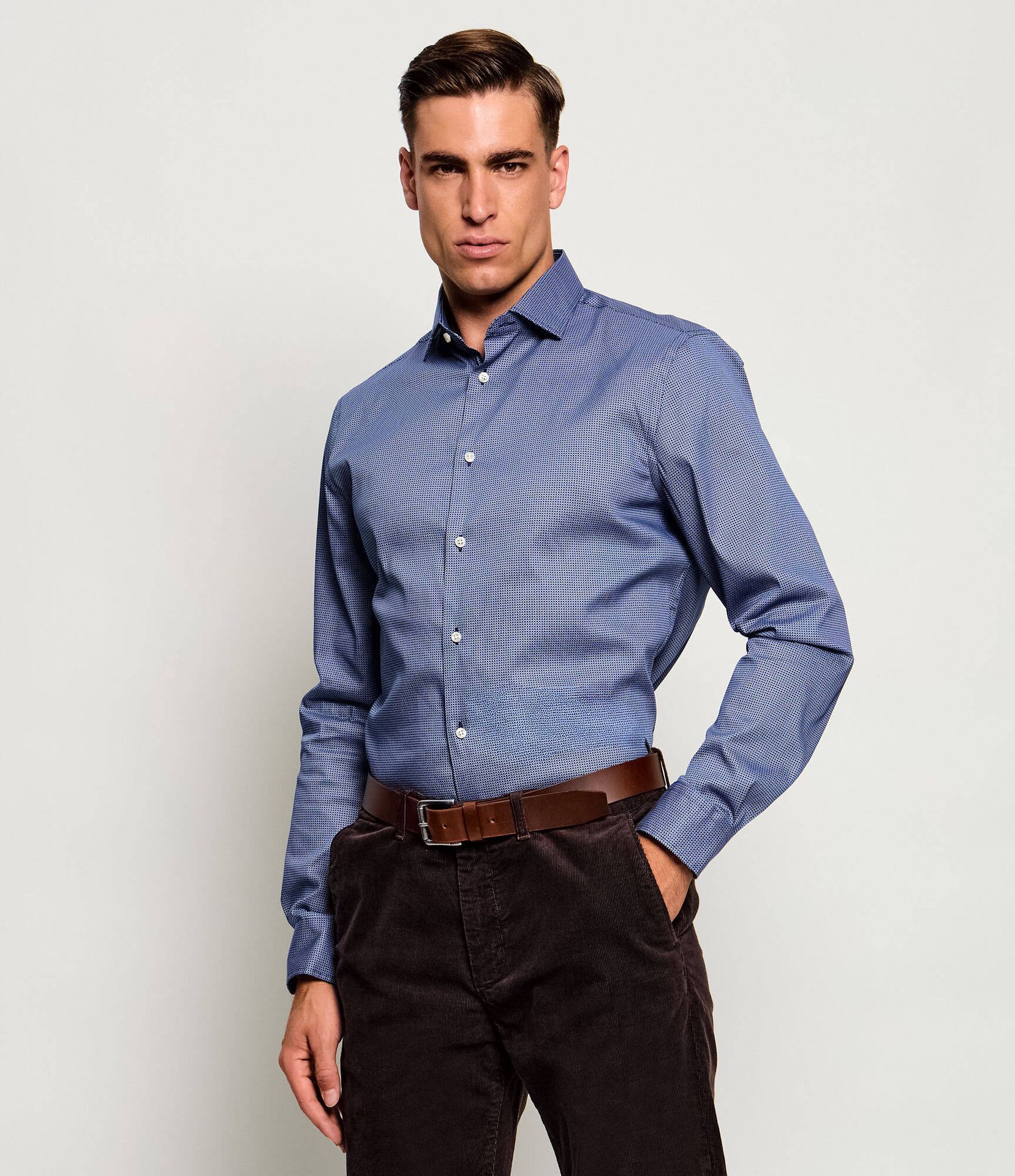 Tommy Hilfiger Koszula Flex Collar Slim Fit