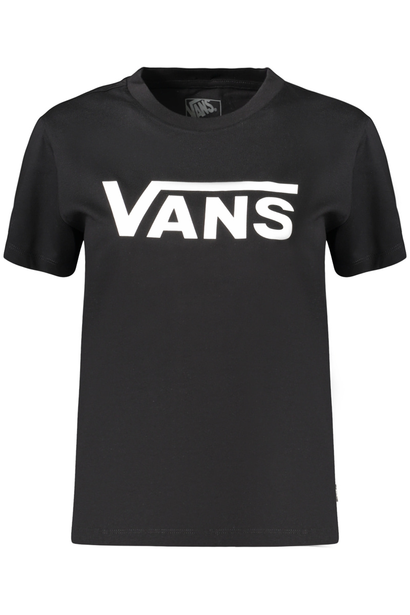 KOSZULKA DAMSKA Z KRÓTKIM RĘKAWEM VANS CZARNA