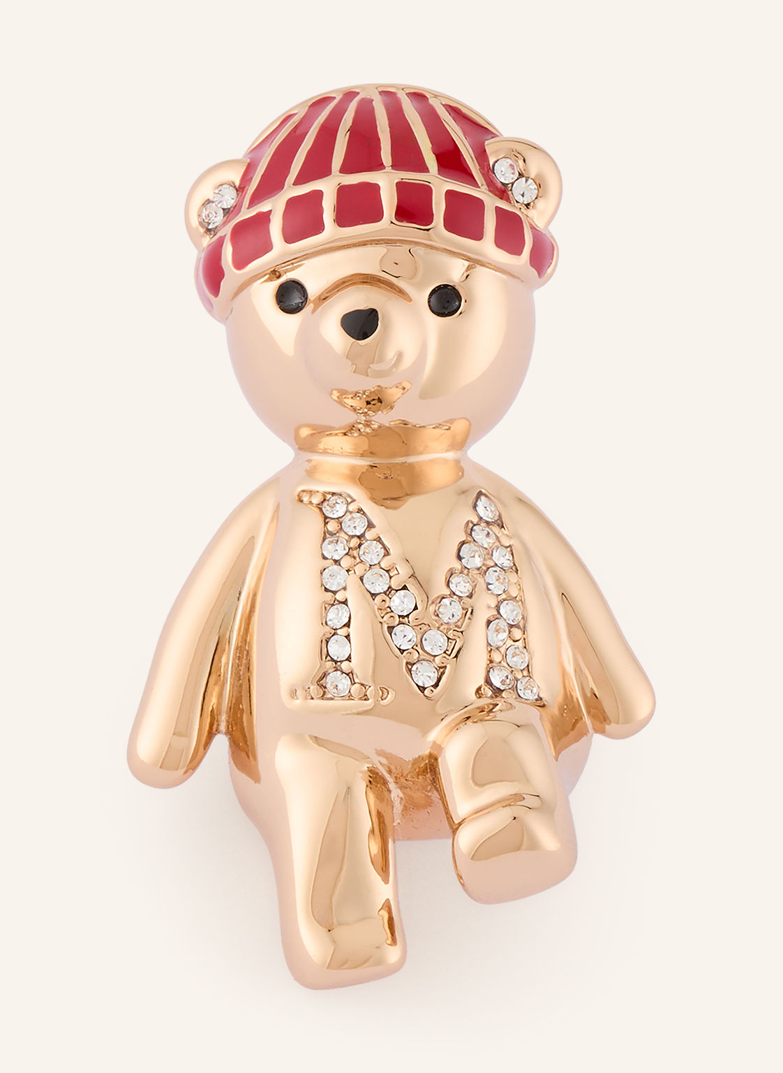 Max Mara Broszka Shiny gold