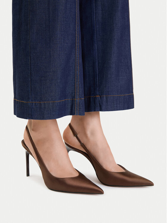 Nine West Szpilki EO-TS6380-1 Brązowy