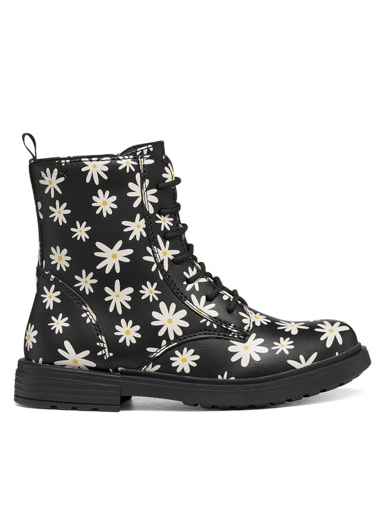 Geox Trzewiki J Eclair Girl J049QD 00004 C9B1M D Czarny