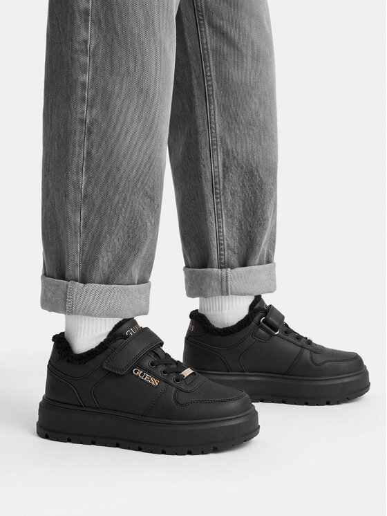Guess Sneakersy EO-V9-27007L Czarny