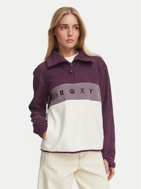 Roxy Polar ERJFT05104 Fioletowy Regular Fit