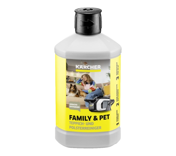 Karcher Family & Pet RM 521 (6.296-255.0 Środek do czyszczenia dywanów i tapicerki 1L