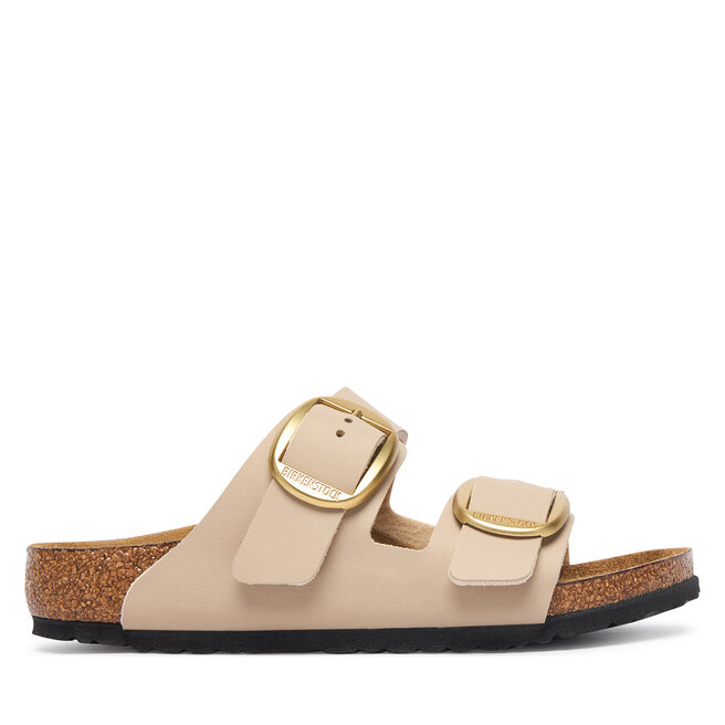 Klapki Birkenstock Arizona Big Buckle 1032518 Kremowy