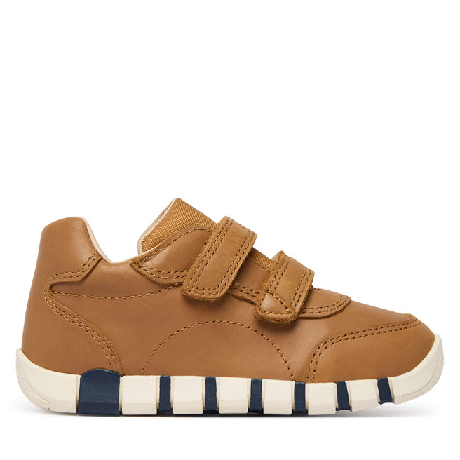 Sneakersy Geox B Iupidoo Boy B5655B 000CL C6627 Brązowy