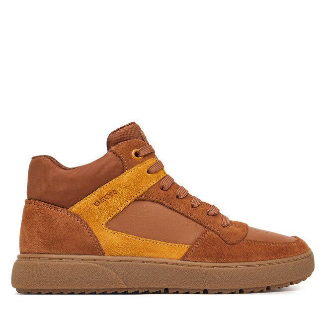 Sneakersy Geox J Theleven Boy J46LDC 05422 C6689 D Brązowy
