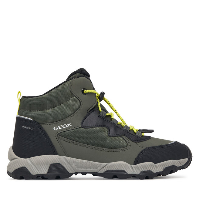 Trzewiki Geox J Magnetar Boy B Abx J463ZC 050FU C0914 D Zielony ciemny