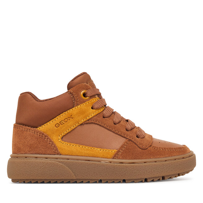Sneakersy Geox J Theleven Boy J46LDC 05422 C6689 M Brązowy