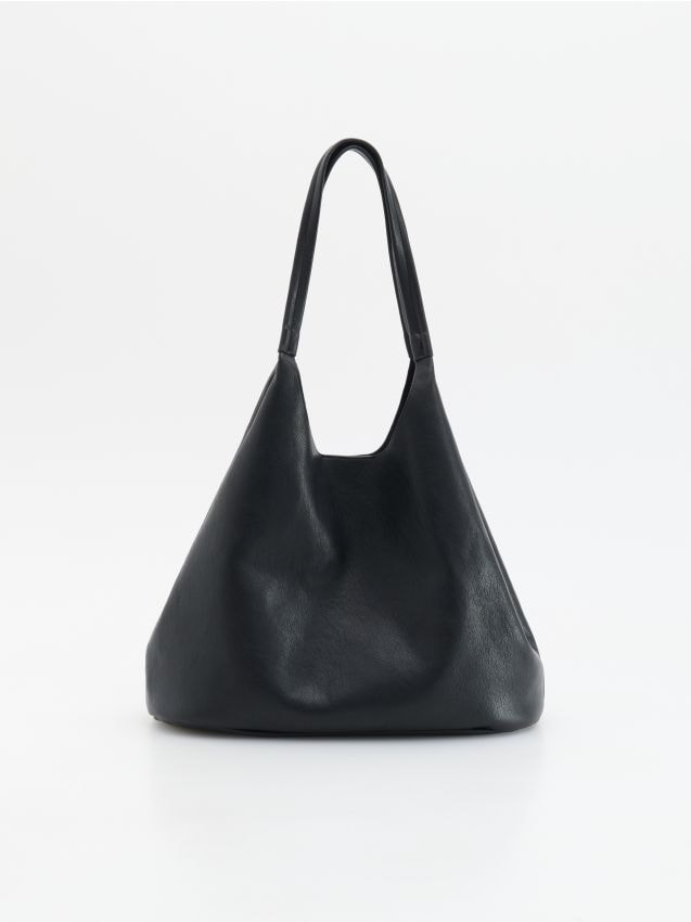 Reserved - Torebka hobo - czarny