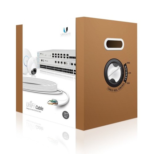 Ubiquiti UC-C6-CMR kabel sieciowy Biały Cat6 U-CABLE-C6-CMR