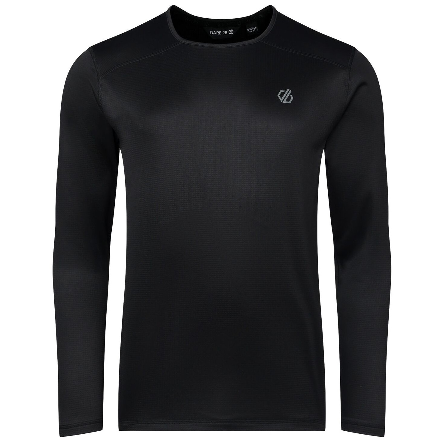 Koszulka męska Dare 2b Ventura Grid Crew Neck Rozmiar: XXL / Kolor: czarny