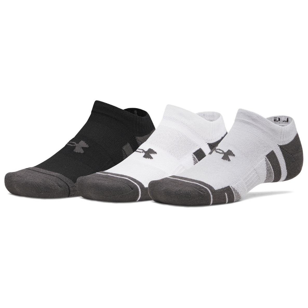 Zestaw skarpetek Under Armour New UA Perf Tech 3Pk Ns Rozmiar skarpet: 36,5-42 / Kolor: szary/biały