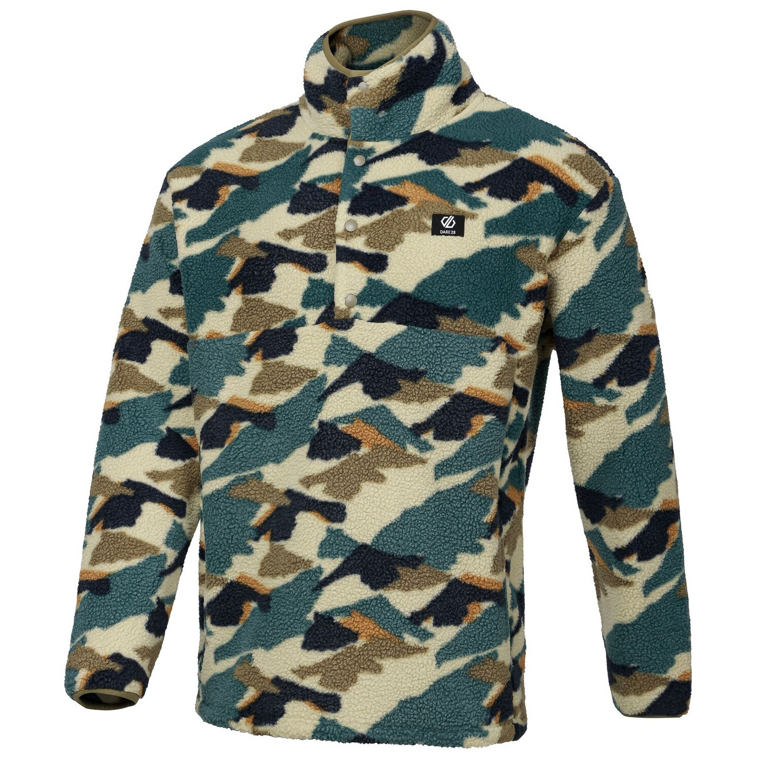 Bluza męska Dare 2b Mens Print Fleece Rozmiar: M / Kolor: beżowy/niebieski
