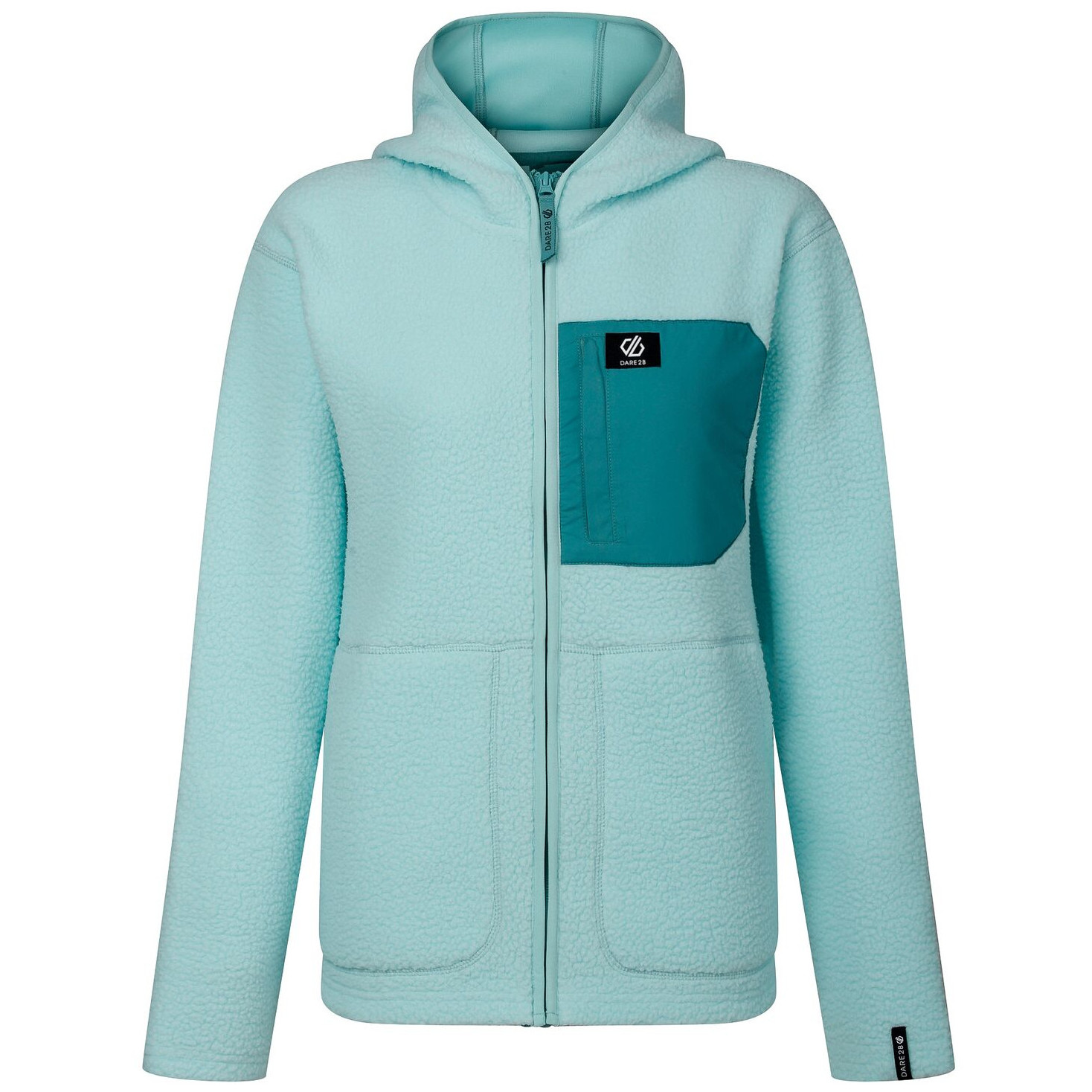 Bluza damska Dare 2b Womens Firn Hooded Borg Rozmiar: XXL / Kolor: jasnoniebieski