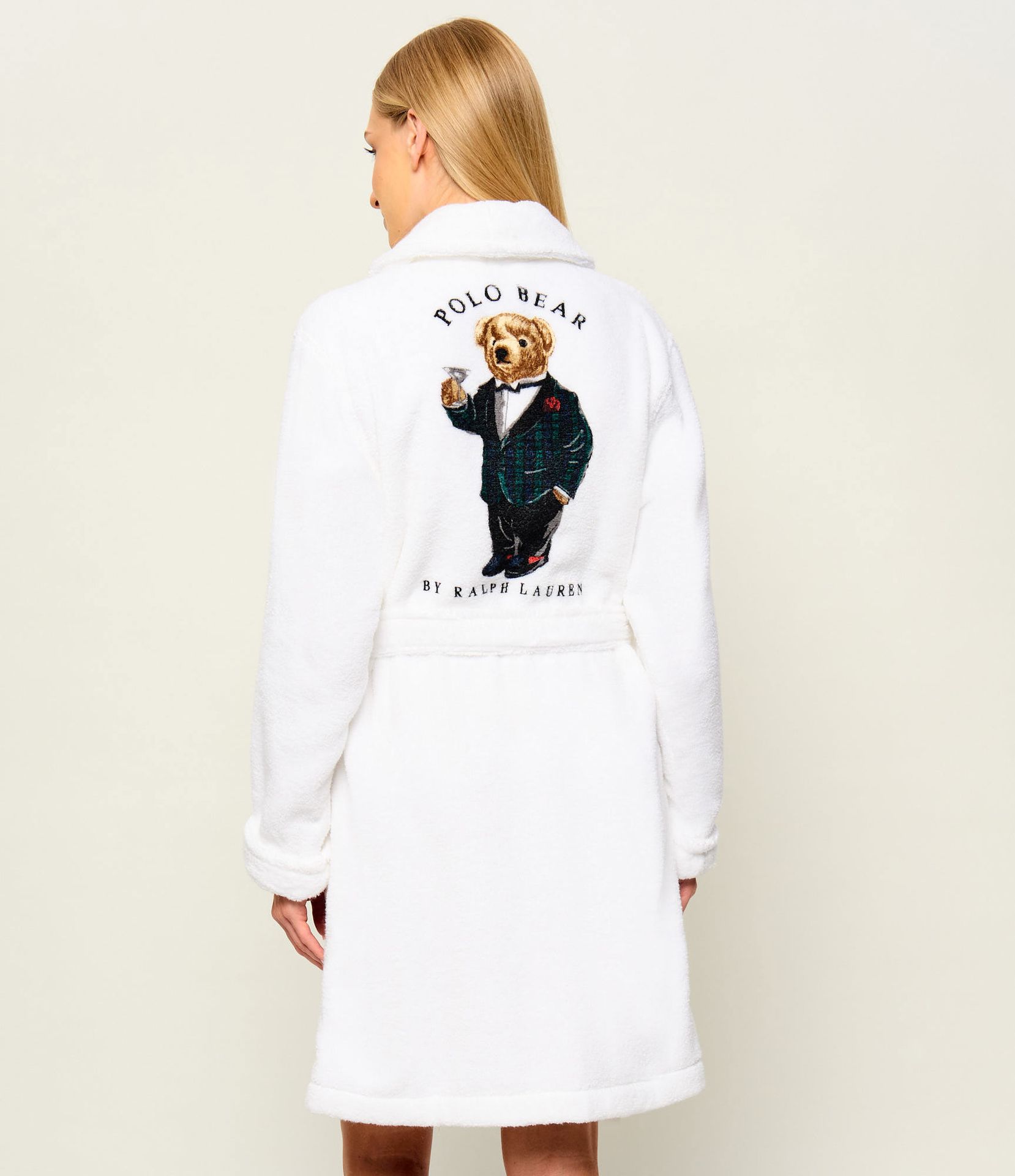 POLO RALPH LAUREN Szlafrok Relaxed fit frotté