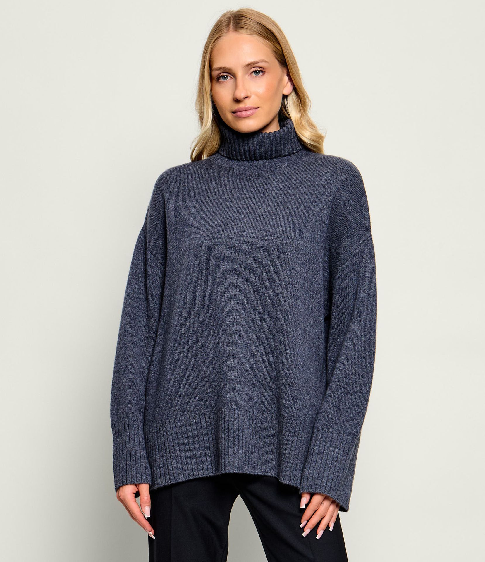 Pinko Wełniany golf Tampere Oversize fit z dodatkiem kaszmiru