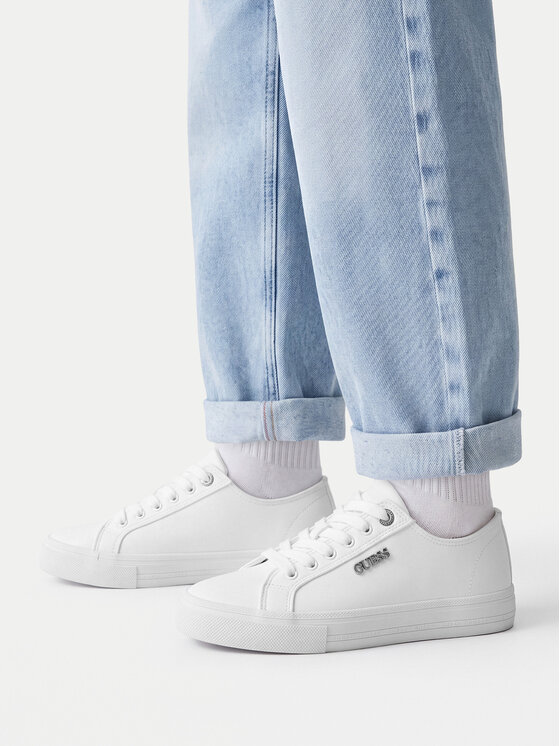 Guess Tenisówki CEO-26KC1002 Biały