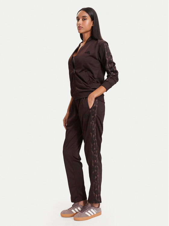 adidas Dres Essentials 3-Stripes KB8933 Brązowy Regular Fit