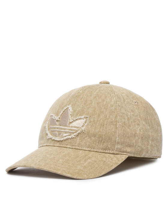 adidas Czapka z daszkiem Washed Denim Cap KS9318 Beżowy