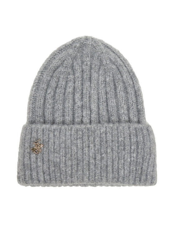 Beverly Hills Polo Club Czapka CWBEO-BHPC-W3-001-AW26 Szary