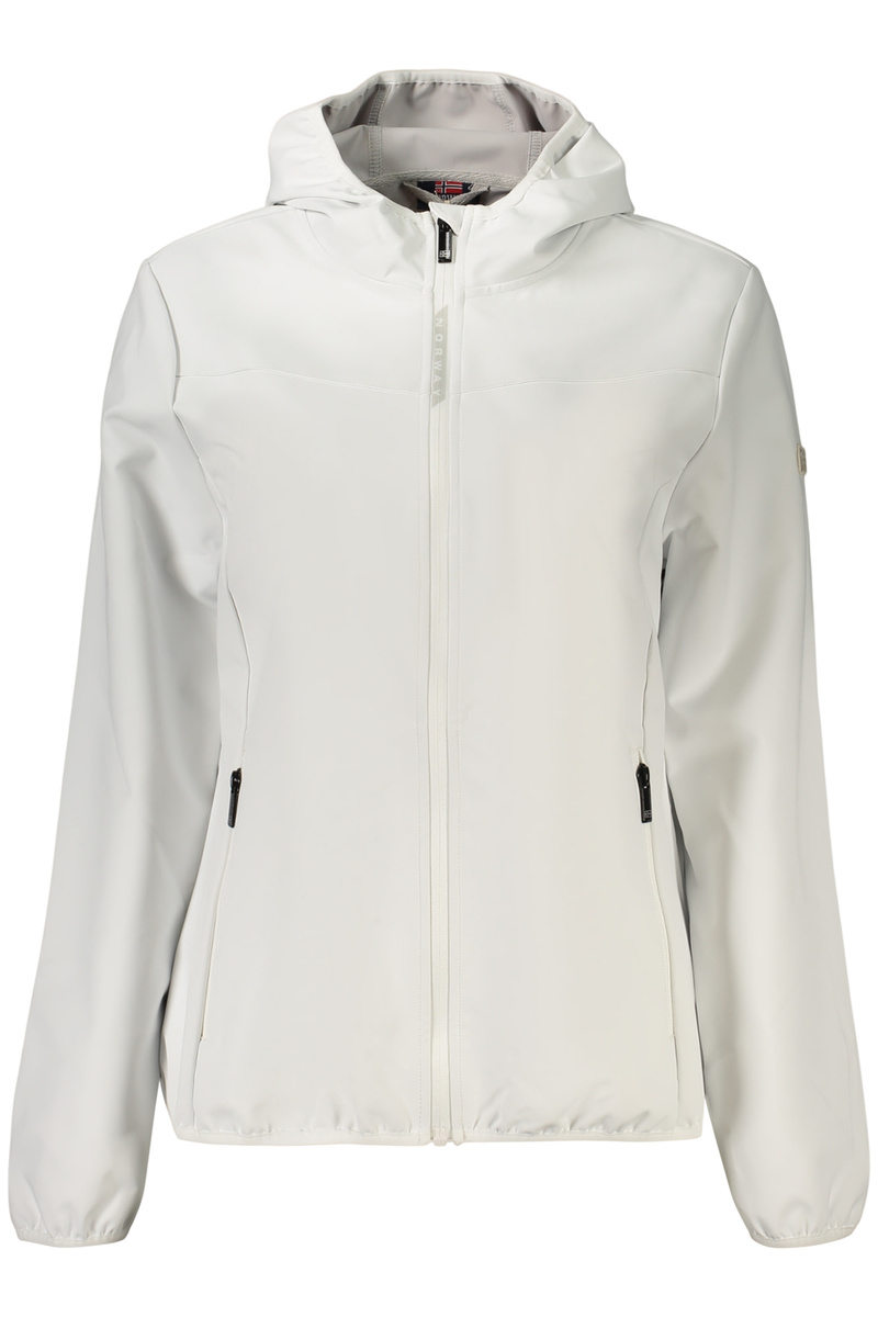Damska kurtka softshell Norway 1963 z kapturem – biała