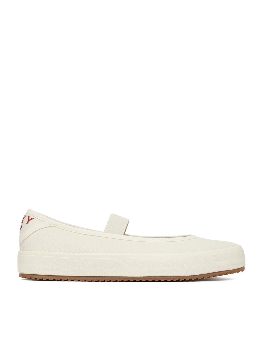 Roxy Tenisówki Damskie Écru ROXY-CWBEOB-HRY25626-1 Beżowy