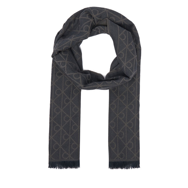 Szalik Calvin Klein LV04D8064G Granatowy