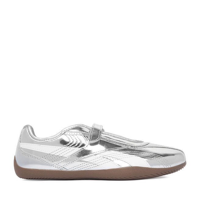 Baleriny Reebok EOSS-ULTRA LO MARY JANE 100271362 Srebrny