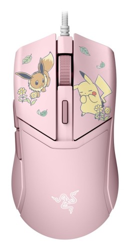 Razer Cobra – Pikachu & Eevee Edition myszka Gaming Dla praworęcznych USB Typu-A Optyczny 8500 DPI GAMO-1488