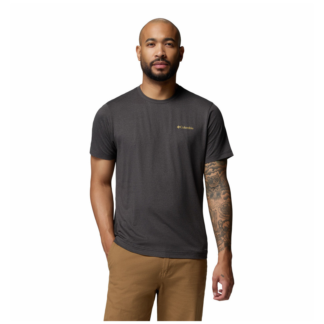 Koszulka męska Columbia Parsons Point™ SS Back Graphic Tee Rozmiar: XXL / Kolor: ciemnoszary