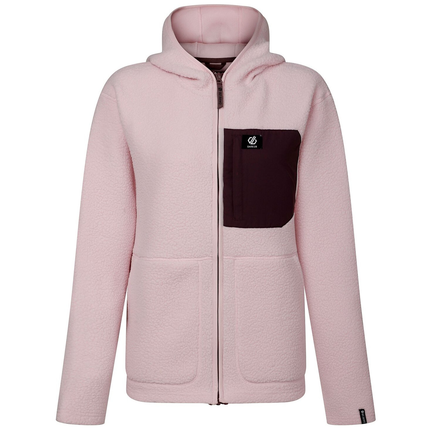 Bluza damska Dare 2b Womens Firn Hooded Borg Rozmiar: XL / Kolor: różowy