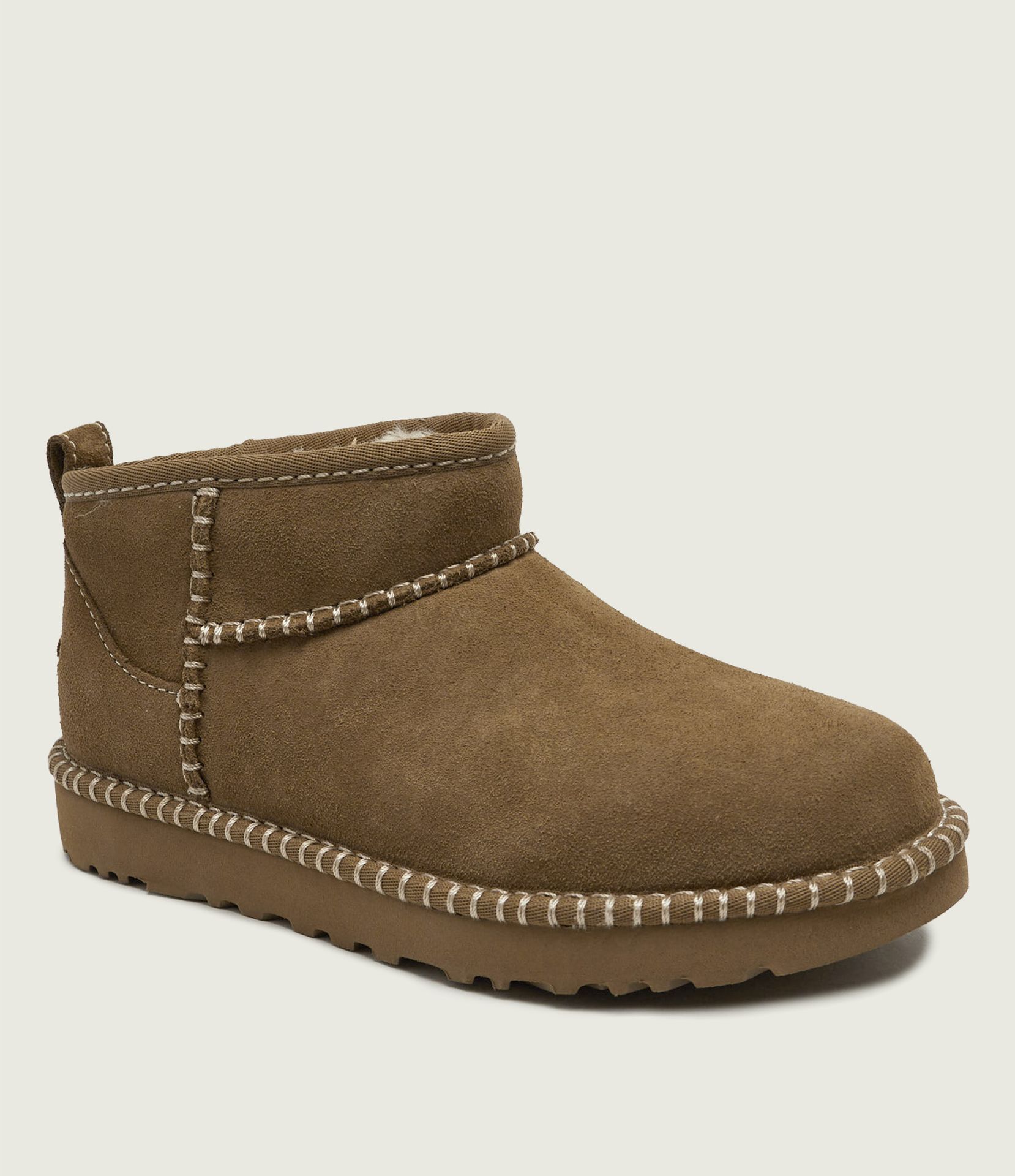 UGG Śniegowce W Classic Ultra Mini Botanic wełna zamsz