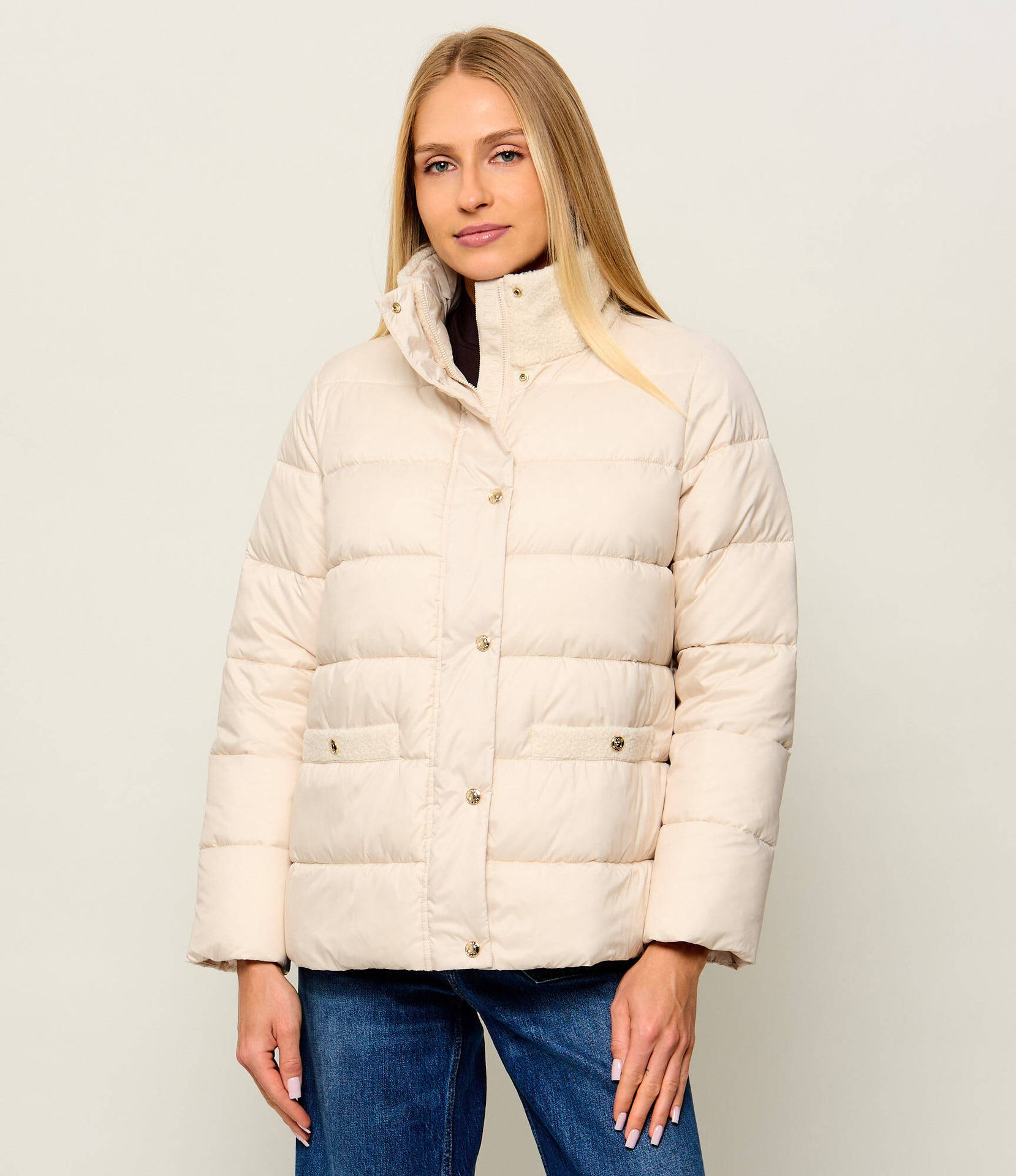 Joop! Kurtka Olmina Regular Fit shearling