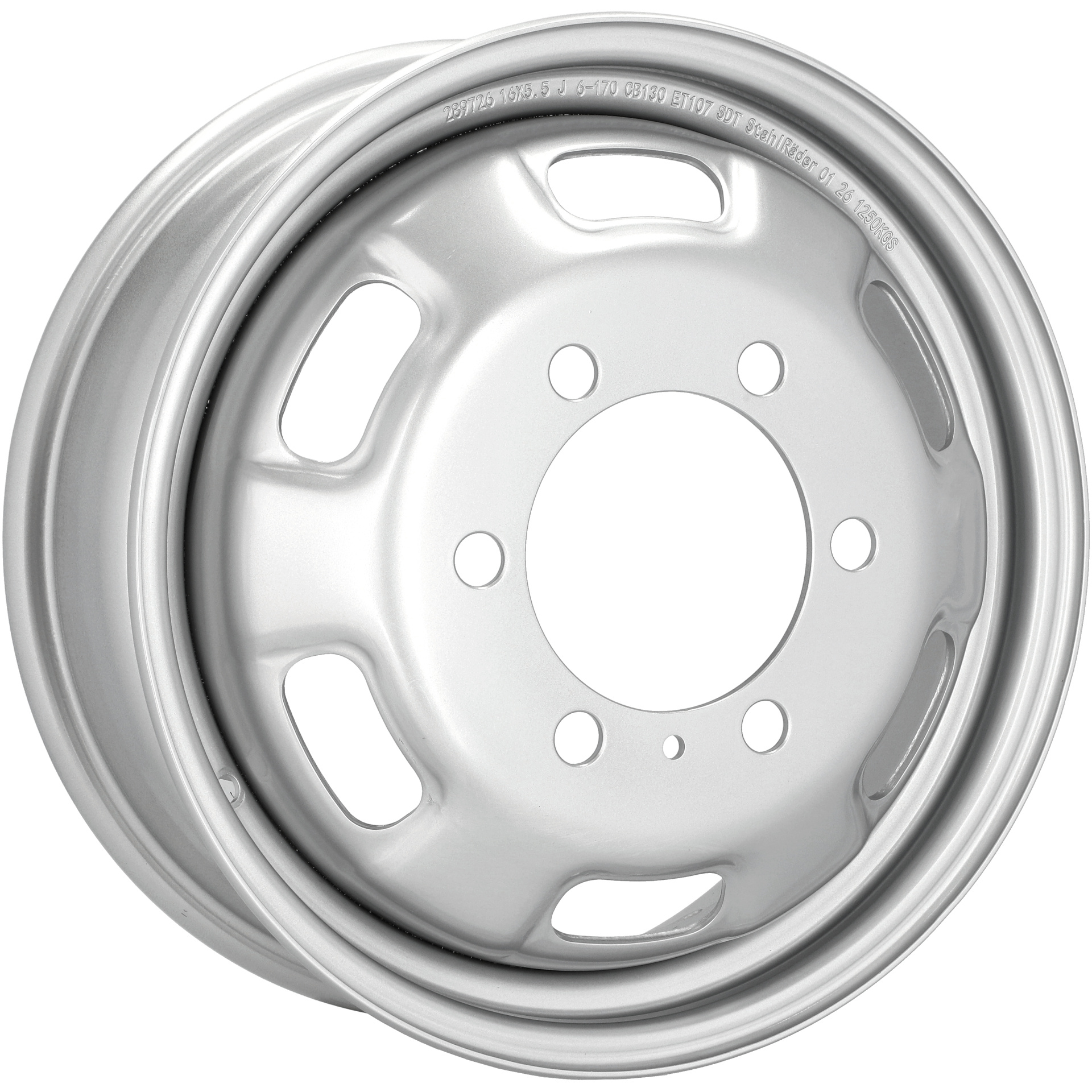 Felgi Stalowe Bliźniak DRW 16 6x170 5.5J do IVECO DAILY wzmacniana 1250kg